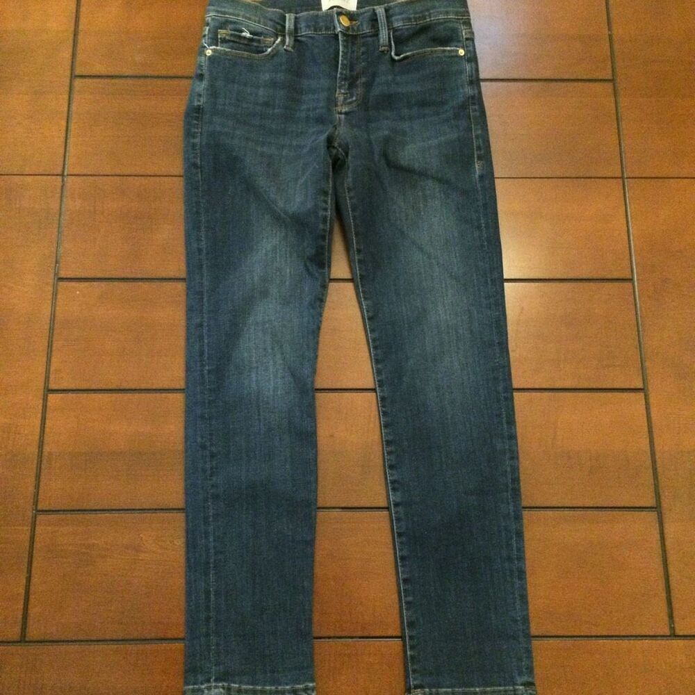 Frame Le Garçon jeans 26 dark wash